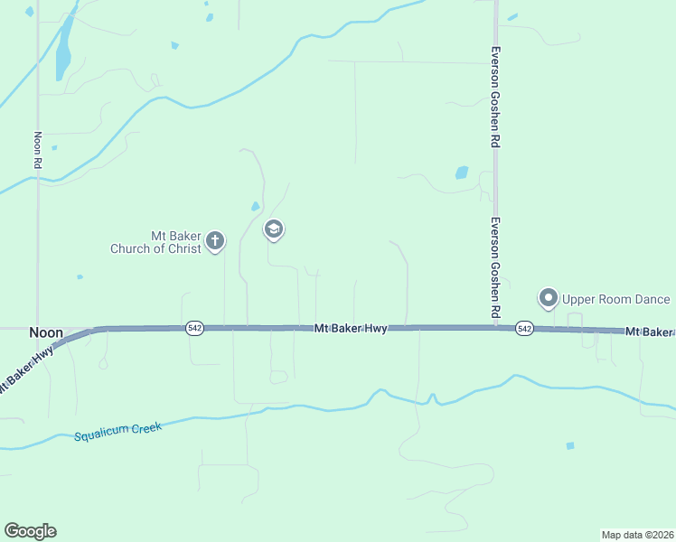 map of restaurants, bars, coffee shops, grocery stores, and more near 1966 Mount Baker Highway in Bellingham