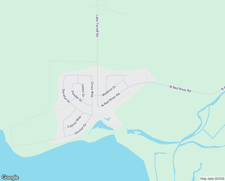 map of restaurants, bars, coffee shops, grocery stores, and more near 3657 Waldron Drive in Ferndale