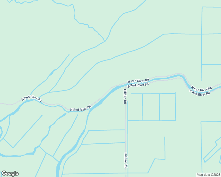 map of restaurants, bars, coffee shops, grocery stores, and more near North Red River Road in Ferndale