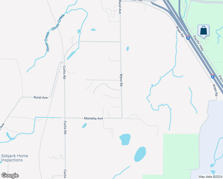 map of restaurants, bars, coffee shops, grocery stores, and more near 4625 Wynn Road in Bellingham