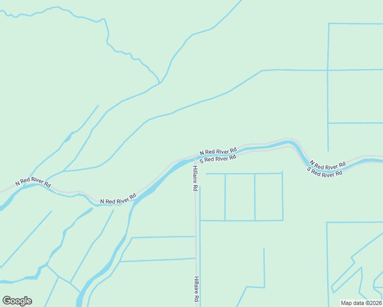 map of restaurants, bars, coffee shops, grocery stores, and more near North Red River Road in Ferndale