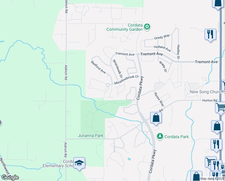map of restaurants, bars, coffee shops, grocery stores, and more near 4623 Quinn Court in Bellingham