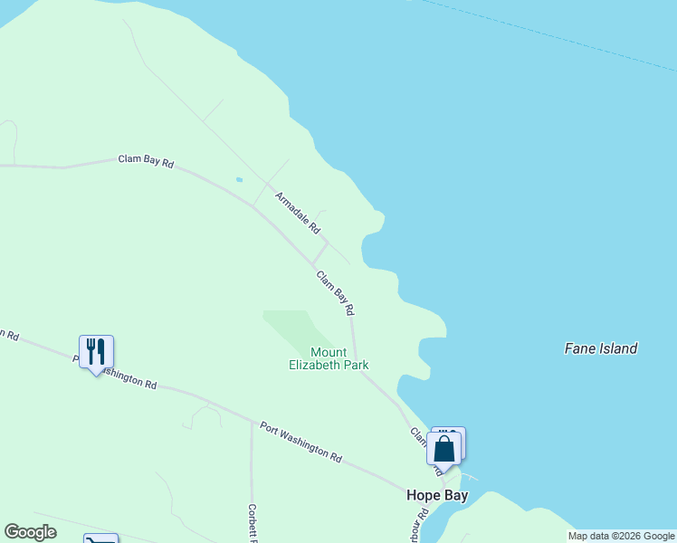 map of restaurants, bars, coffee shops, grocery stores, and more near 4255 Armadale Road in Pender Island