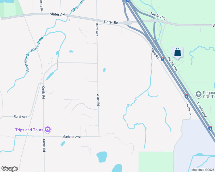map of restaurants, bars, coffee shops, grocery stores, and more near 4682 Wynn Road in Bellingham