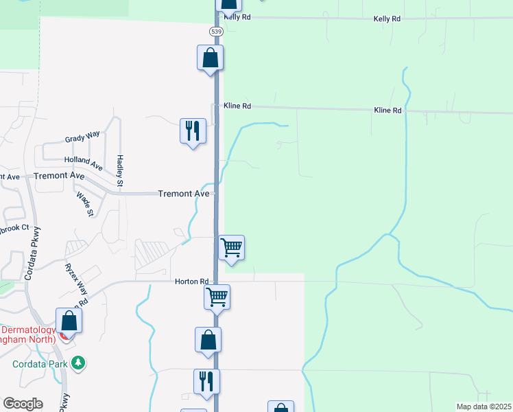 map of restaurants, bars, coffee shops, grocery stores, and more near 4682 Guide Meridian in Bellingham