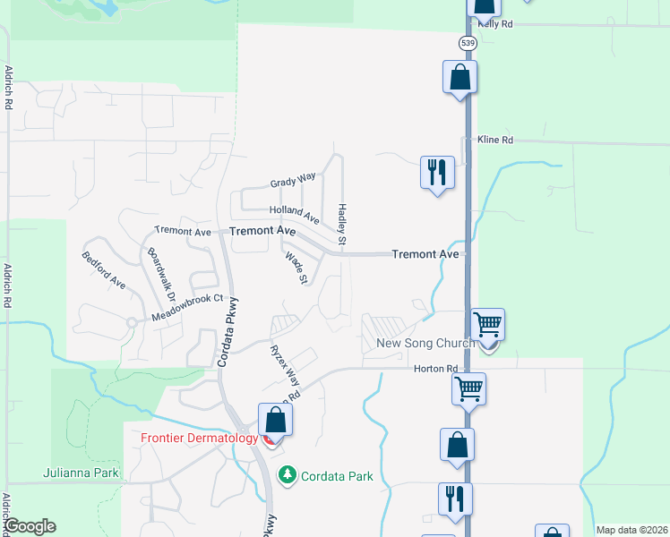 map of restaurants, bars, coffee shops, grocery stores, and more near 4651 Celia Way in Bellingham