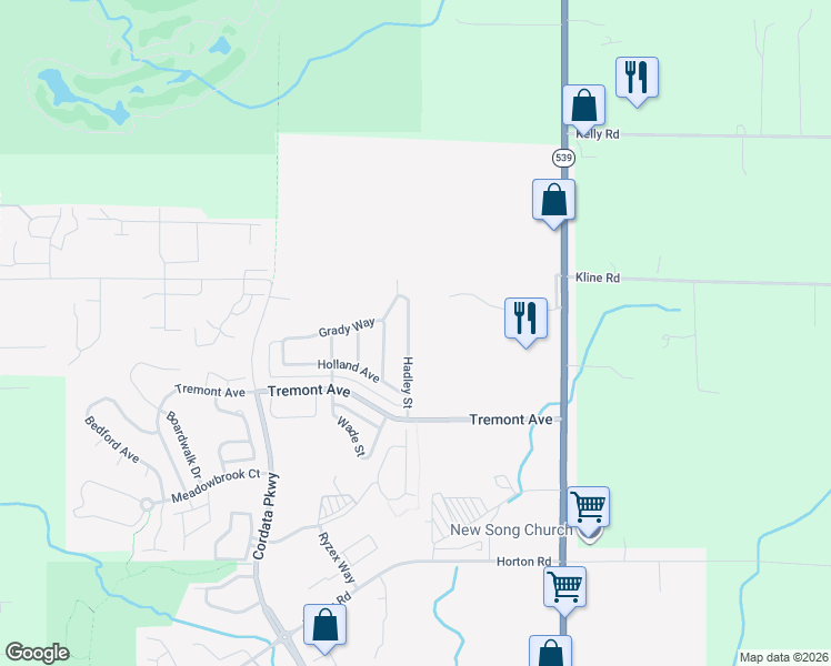 map of restaurants, bars, coffee shops, grocery stores, and more near 4734 Hadley Street in Bellingham