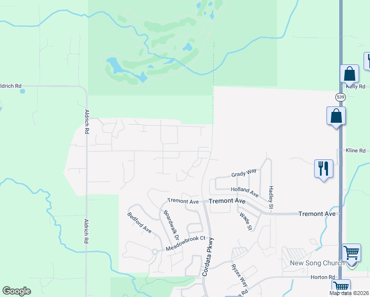 map of restaurants, bars, coffee shops, grocery stores, and more near 4753 Spring Vista Way in Bellingham