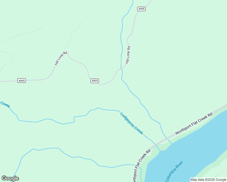 map of restaurants, bars, coffee shops, grocery stores, and more near 3658 Hill Loop Road in Kettle Falls