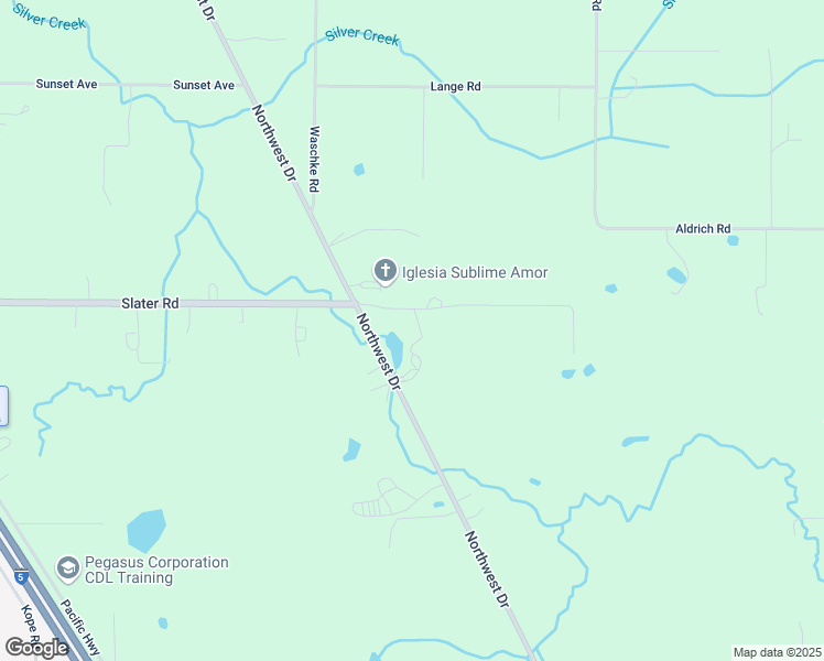 map of restaurants, bars, coffee shops, grocery stores, and more near 4796 Northwest Drive in Bellingham