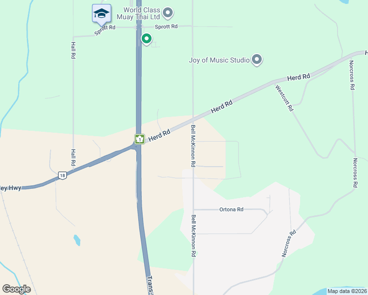 map of restaurants, bars, coffee shops, grocery stores, and more near 6790 Bell McKinnon Road in Duncan