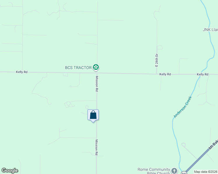 map of restaurants, bars, coffee shops, grocery stores, and more near 2513 Kelly Road in Bellingham