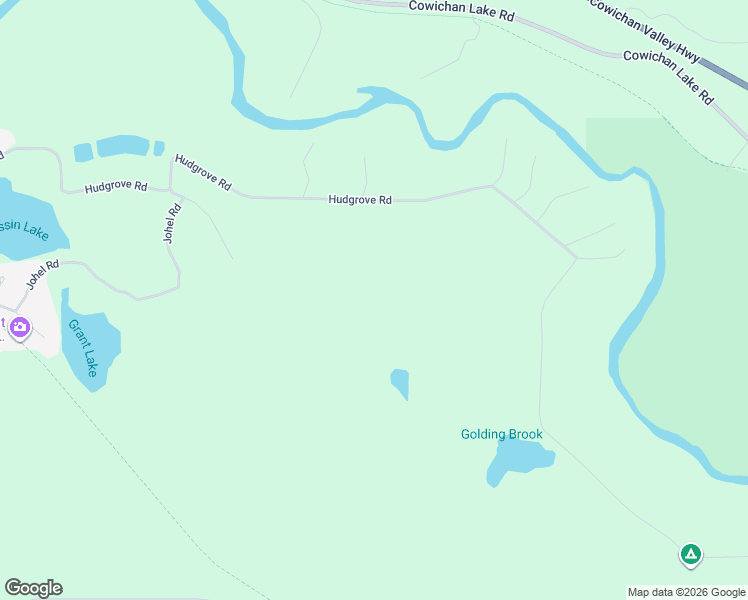 map of restaurants, bars, coffee shops, grocery stores, and more near Hudgrove Road in Lake Cowichan