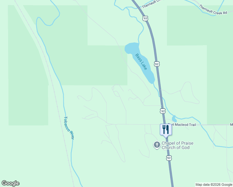 map of restaurants, bars, coffee shops, grocery stores, and more near 248 Maranatha Road in Eureka