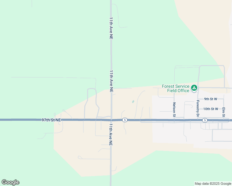 map of restaurants, bars, coffee shops, grocery stores, and more near 9740 11th Avenue Northeast in Bottineau