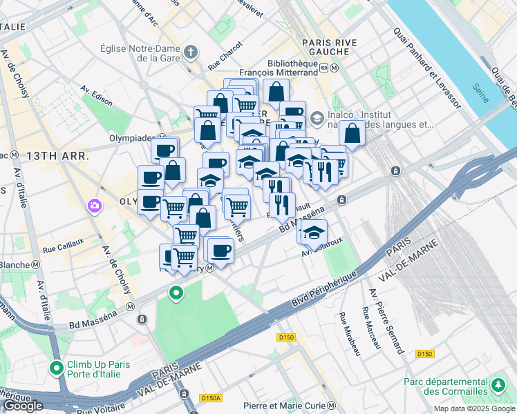 Rue Des Terres Au Curé 75013 Paris 10 Rue des Terres au Cure, Paris IdF - Walk Score