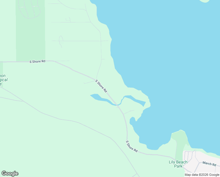 map of restaurants, bars, coffee shops, grocery stores, and more near 10243 South Shore Road in Honeymoon Bay