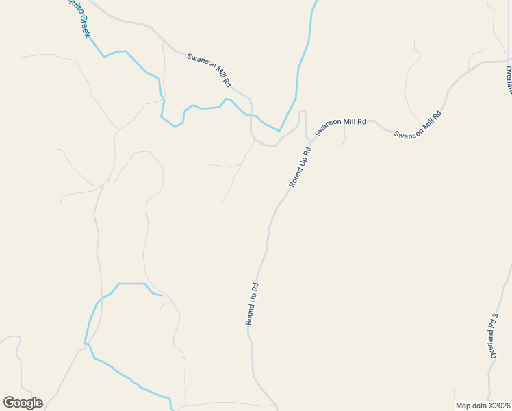 map of restaurants, bars, coffee shops, grocery stores, and more near 20 Round Up Road in Oroville