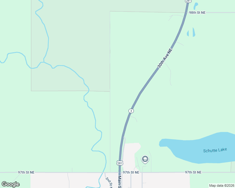 map of restaurants, bars, coffee shops, grocery stores, and more near 9750 Hollyhock Avenue Northeast in Dunseith