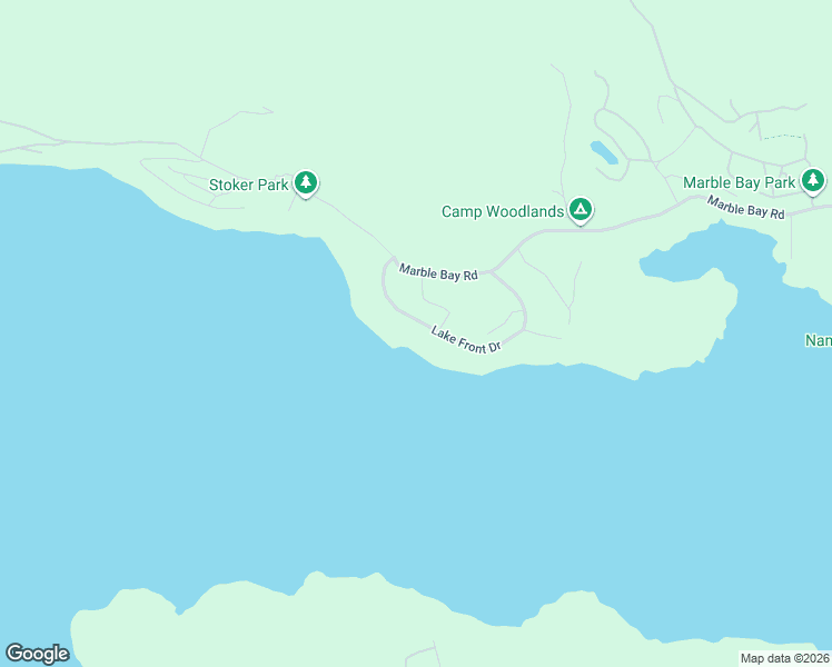 map of restaurants, bars, coffee shops, grocery stores, and more near 7260 Lake Front Drive in Lake Cowichan