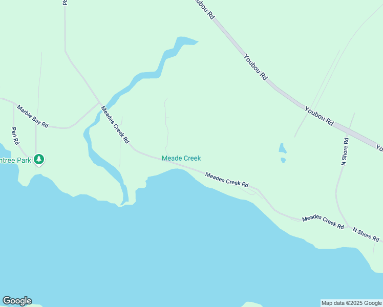 map of restaurants, bars, coffee shops, grocery stores, and more near 8965 Meades Creek Road in Lake Cowichan