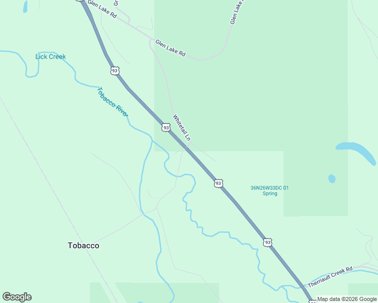 map of restaurants, bars, coffee shops, grocery stores, and more near 4964 U.S. 93 in Eureka