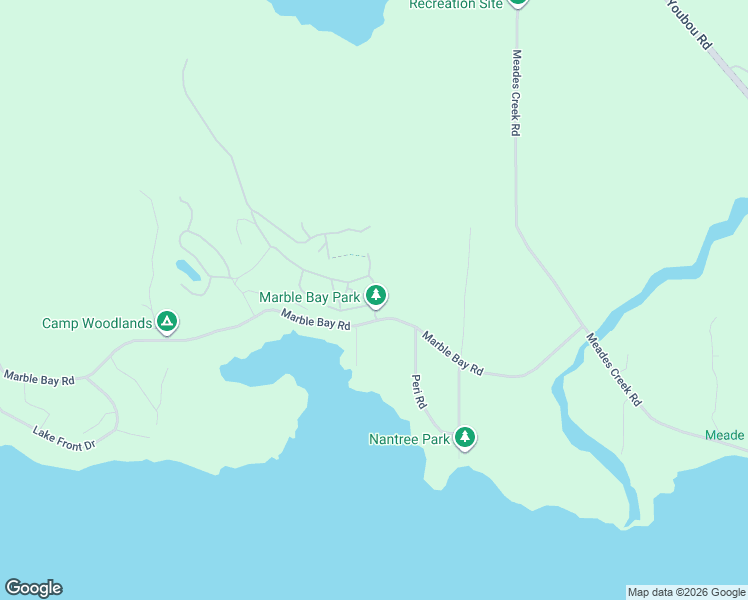 map of restaurants, bars, coffee shops, grocery stores, and more near 26 Nighthawk Road in Honeymoon Bay