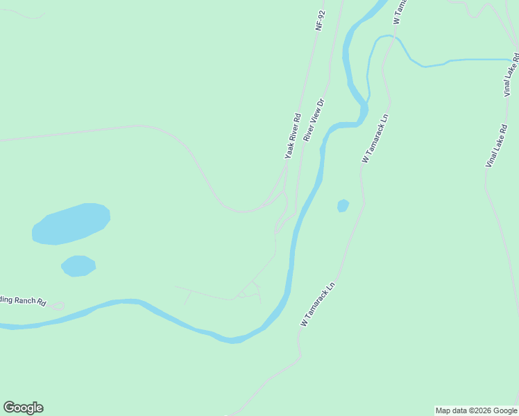 map of restaurants, bars, coffee shops, grocery stores, and more near Yaak River Road in Lincoln County