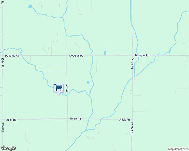 map of restaurants, bars, coffee shops, grocery stores, and more near 3017 Douglas Road in Ferndale