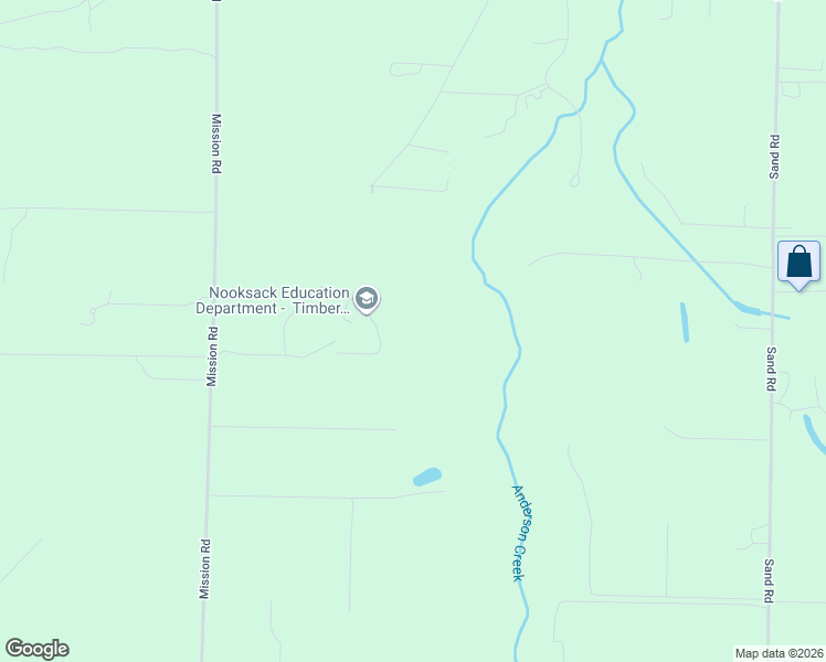 map of restaurants, bars, coffee shops, grocery stores, and more near 5604 Mission Road in Bellingham