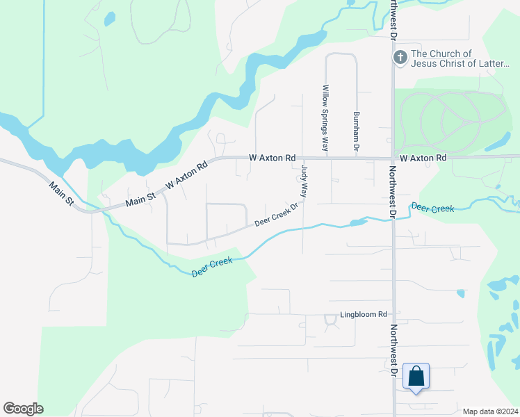 map of restaurants, bars, coffee shops, grocery stores, and more near 5643 Chestnut Court in Ferndale