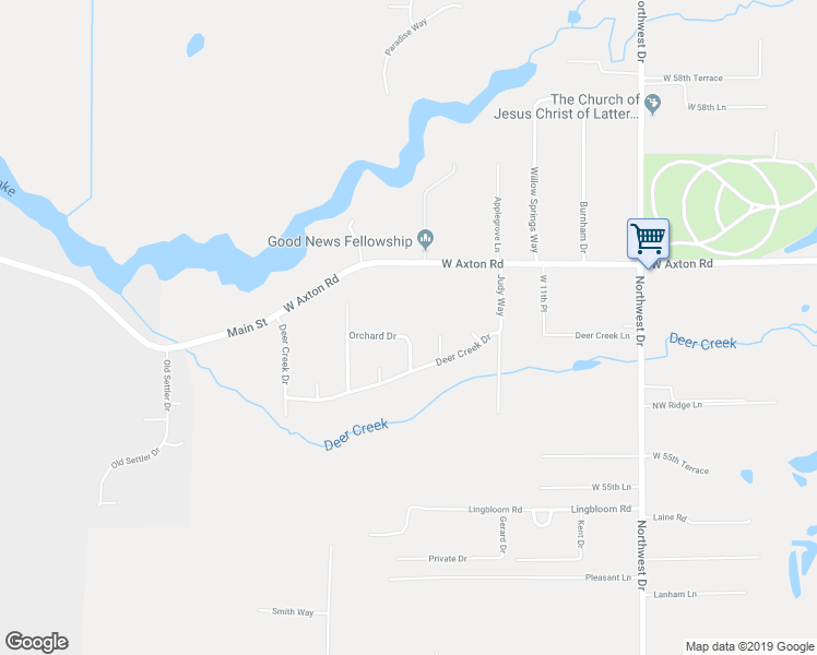 map of restaurants, bars, coffee shops, grocery stores, and more near 5654 Orchard Drive in Ferndale