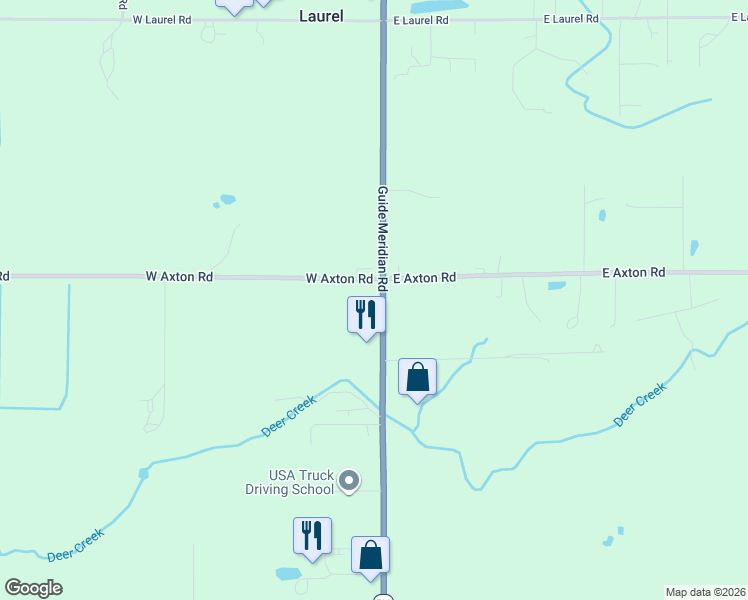 map of restaurants, bars, coffee shops, grocery stores, and more near 5683 Guide Meridian in Bellingham