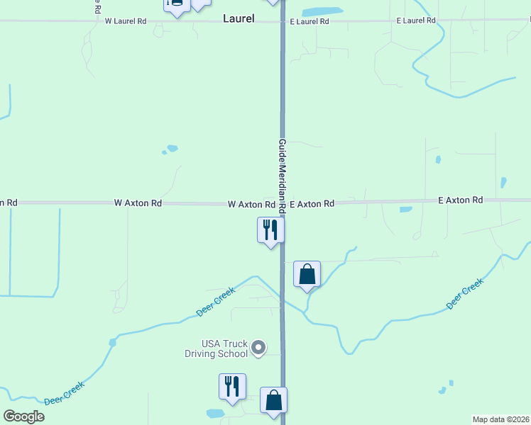 map of restaurants, bars, coffee shops, grocery stores, and more near 5683 Guide Meridian in Bellingham