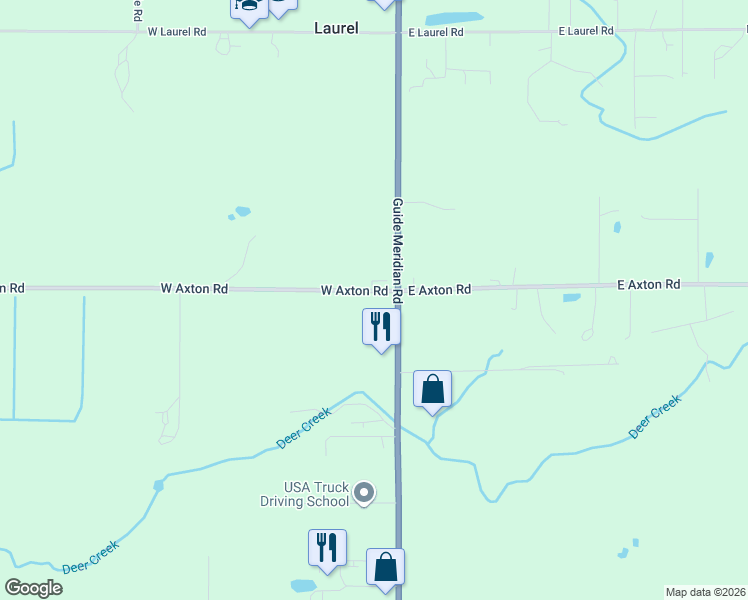 map of restaurants, bars, coffee shops, grocery stores, and more near 5683 Guide Meridian in Bellingham