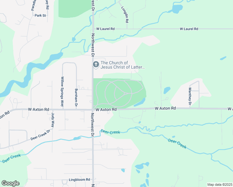 map of restaurants, bars, coffee shops, grocery stores, and more near 5700 Northwest Drive in Ferndale