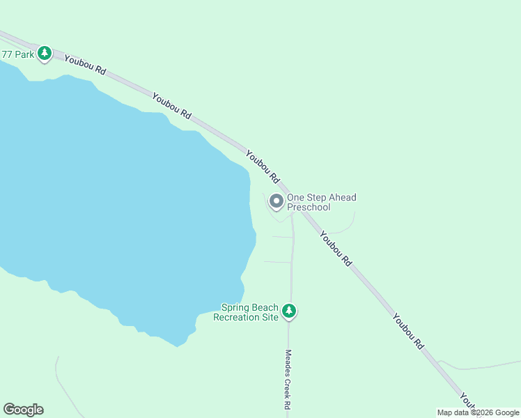map of restaurants, bars, coffee shops, grocery stores, and more near 7774 Sunset Drive in Youbou