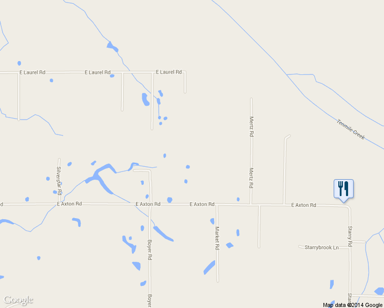 map of restaurants, bars, coffee shops, grocery stores, and more near 1258 East Axton Road in Bellingham