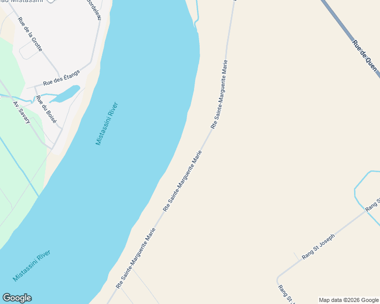 map of restaurants, bars, coffee shops, grocery stores, and more near 204 Route Sainte-Marguerite Marie in Dolbeau-Mistassini