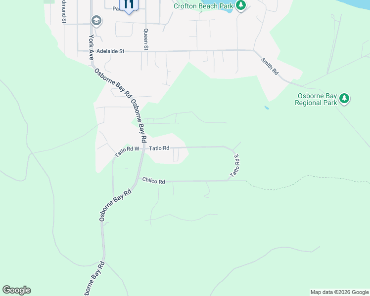 map of restaurants, bars, coffee shops, grocery stores, and more near 1442 Tatlo Road in Duncan