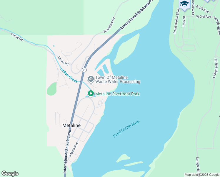 map of restaurants, bars, coffee shops, grocery stores, and more near in Metaline