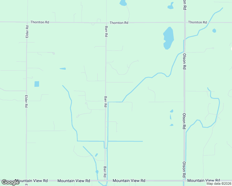 map of restaurants, bars, coffee shops, grocery stores, and more near 5950 Barr Road in Ferndale