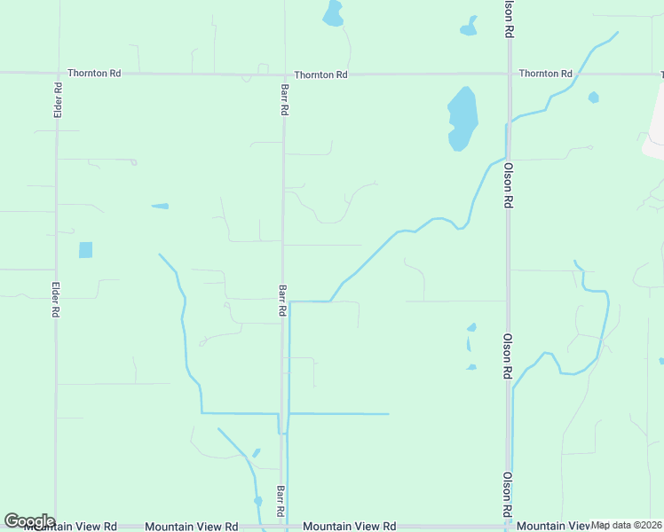 map of restaurants, bars, coffee shops, grocery stores, and more near 5950 Barr Road in Ferndale