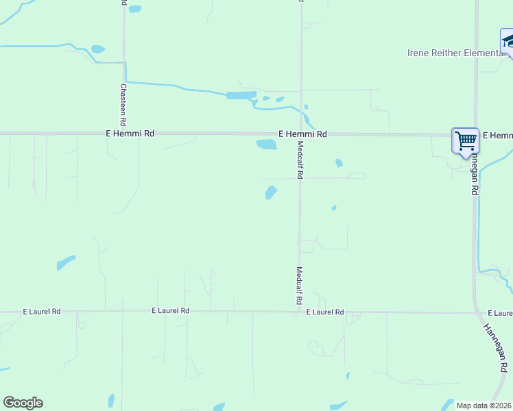 map of restaurants, bars, coffee shops, grocery stores, and more near 6017 Medcalf Road in Bellingham