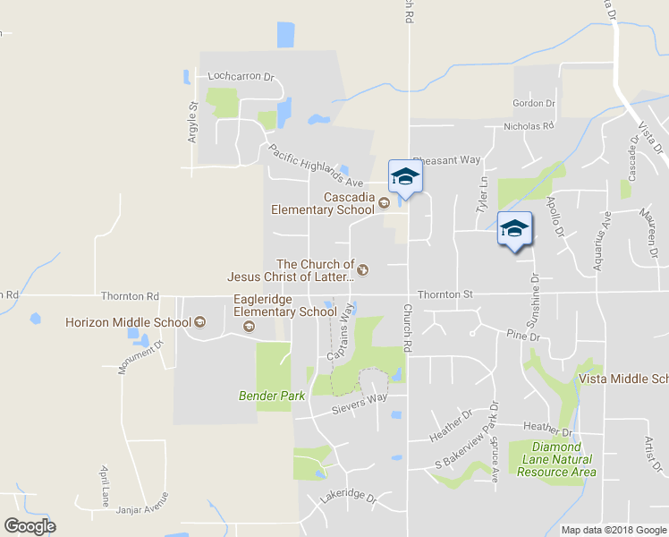 map of restaurants, bars, coffee shops, grocery stores, and more near 2599 Harbor Master Court in Ferndale