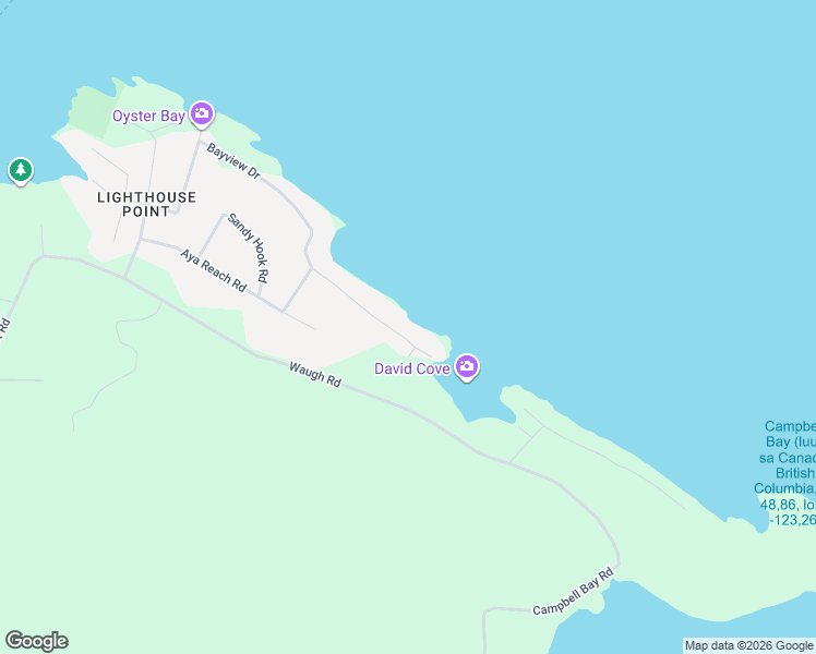 map of restaurants, bars, coffee shops, grocery stores, and more near 581 Bayview Drive in Mayne Island