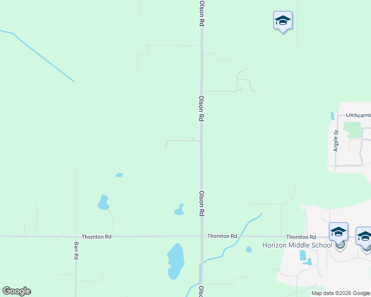 map of restaurants, bars, coffee shops, grocery stores, and more near 6221 Olson Road in Ferndale