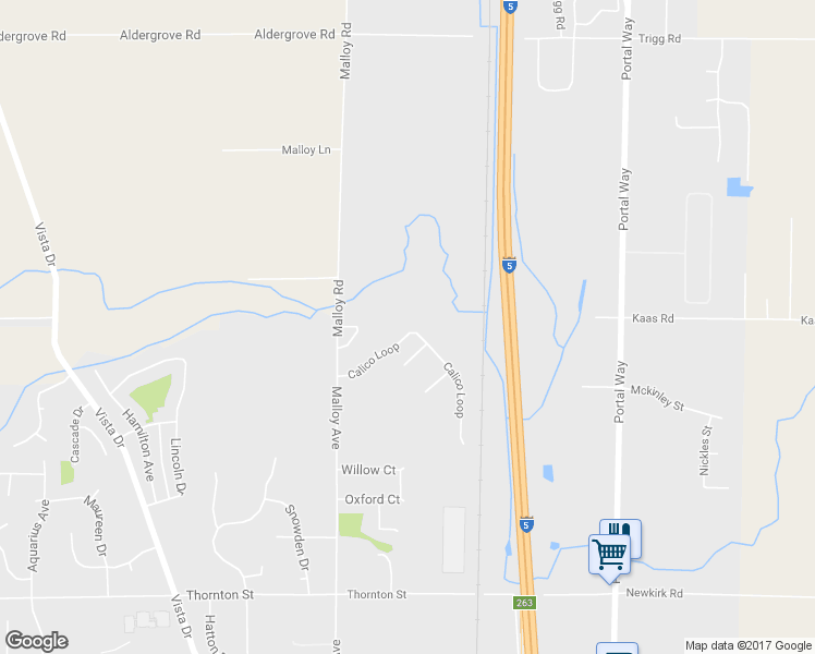 map of restaurants, bars, coffee shops, grocery stores, and more near 2079 Calico Loop in Ferndale