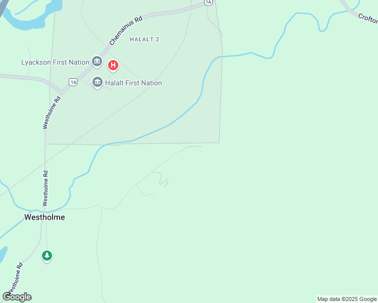 map of restaurants, bars, coffee shops, grocery stores, and more near 8291 Bonsall Road in Chemainus
