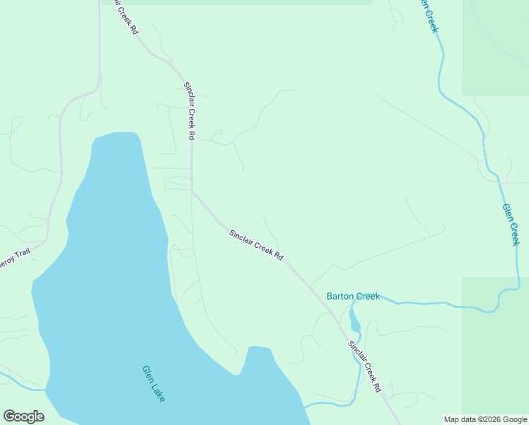 map of restaurants, bars, coffee shops, grocery stores, and more near 5583 Sinclair Creek Road in Eureka